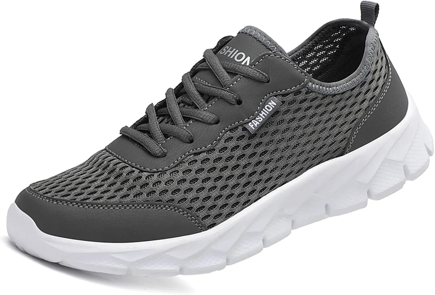 Arch Support Fitness Sneaker for Men Comfortable Breathable Stretch Canvas Slip on Sneaker Men's Recovery Shoes