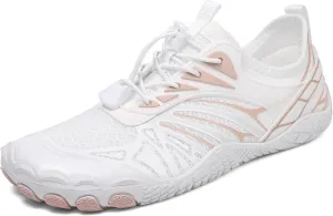 Barefoot Shoes Women Men Non Slip Wide Toe Box Waterproof Running Sneakers Athletic Workout Couple Shoe Hiking Travel Fishing Grounded Footwear Unisex Outdoor Casual Zero Drop Sneaker