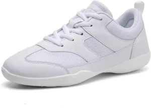 CERYTHRINA Youth Girls Cheer Shoes Women Cheerleading Dance Shoes Athletic Training Tennis Walking Competition Sneakers
