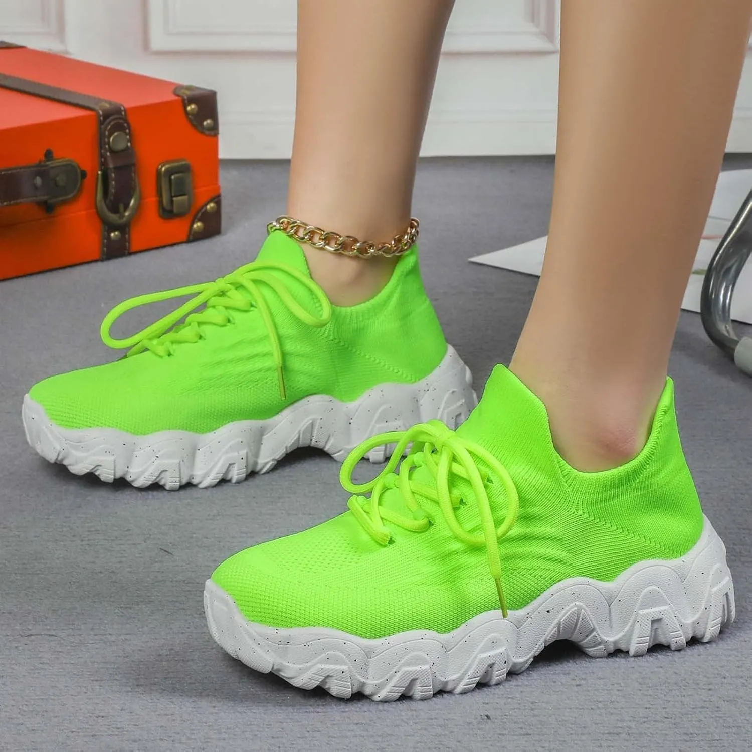 Comfortwear Shoes for Women Comfortable Orthopedic Pro Shoes Slip-ins Running Sneakers Non Slip Breathable Shoe Walking Wide Width Tennis Sneaker with Arch Support
