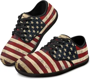 GOSTONG Lace Up Barefoot Shoes for Women Zero Drop Sole Non Slip Walking Shoe Wide Toe Fitness & Cross-Training Shoes Black Size 6-13.5
