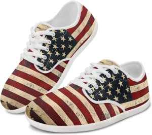 GOSTONG Women's Lace Up Barefoot Shoes Wide Toe Box Cross-Training Shoes Zero Drop Non Slip Casual Sneaker All Day Walking Size 6-13.5