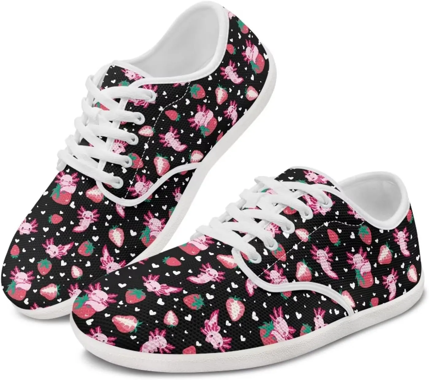 GOSTONG Women's Lace Up Barefoot Shoes Wide Toe Box Cross-Training Shoes Zero Drop Non Slip Casual Sneaker All Day Walking Size 6-13.5