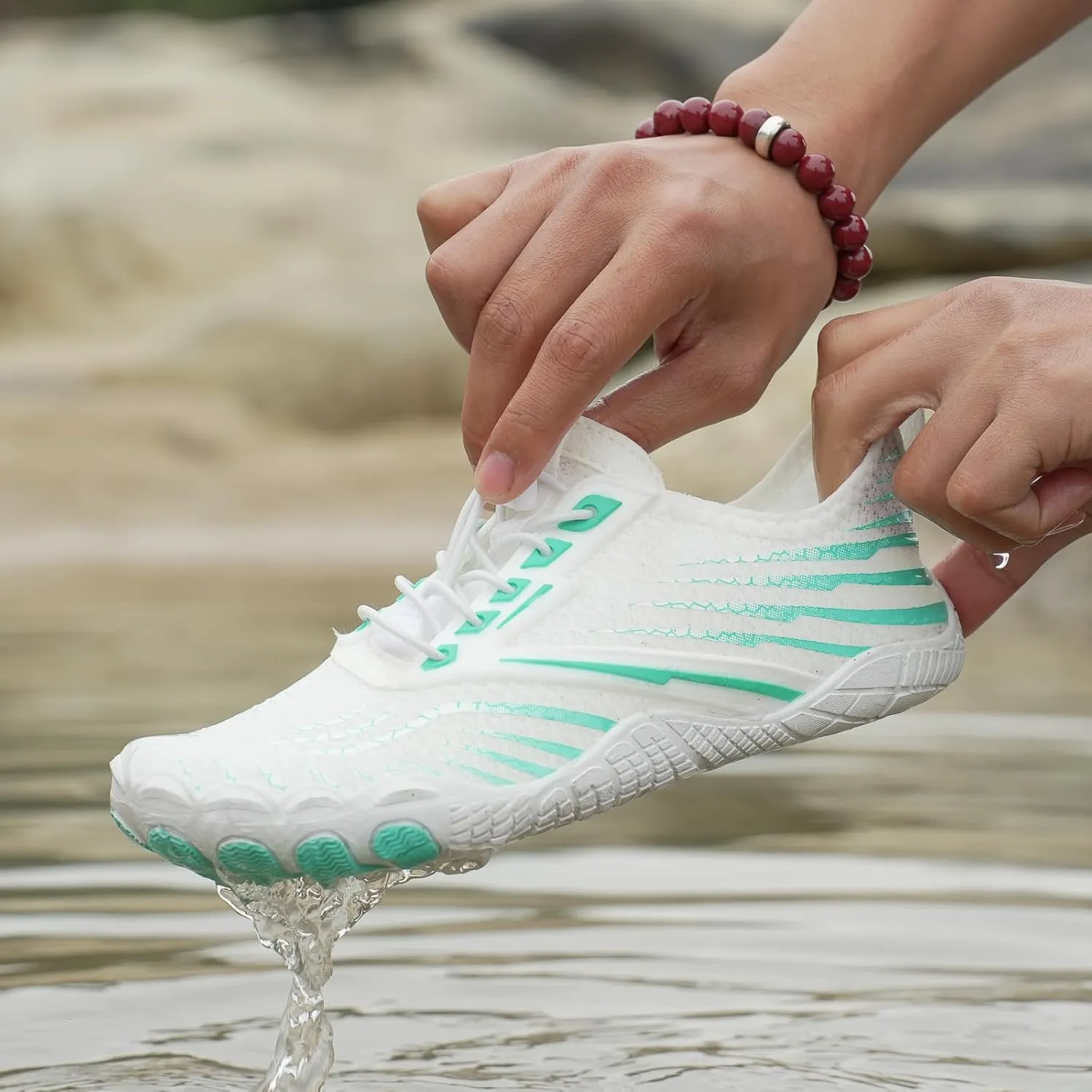 Grounded Footwear Barefoot Shoes for Neuropathy Women&Men Hiking Footwear Barefoot Womens Shoes Non-Slip Outdoor Unisex Water Pro Barefoot Shoes Wide Toe Box Sneakers Athletic Quick-Dry Lightweight