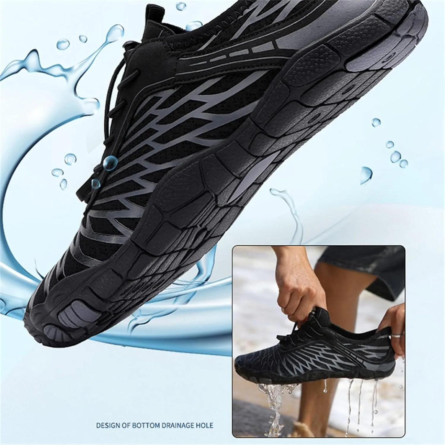 Hike Barefoot Shoes Women Wide Toe Box Hiking Shoes Pro Barefoot Shoe Running Healthy & Non-Slip Barefoot Outdoor Shoe Unisex