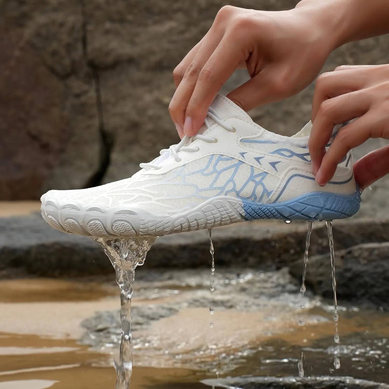Hike Barefoot Shoes Women Wide Toe Box Hiking Shoes Pro Barefoot Shoe Running Healthy & Non-Slip Barefoot Outdoor Shoe Unisex