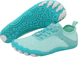 Hike Shoes Footwear Barefoot Womens Lightweight Comfortable Walking Shoes Grounded Footwear for Women Ladies Outdoor Shoe Low Top Running Sneakers Quick Dry Athletic Sneakers