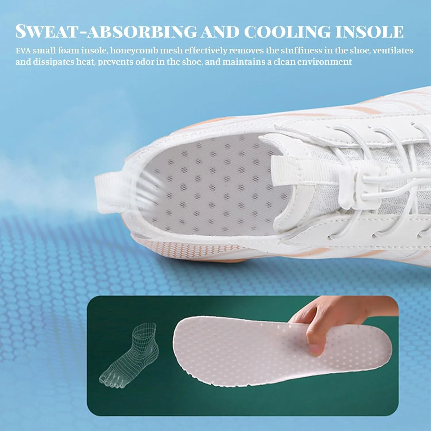 Hiking Water Shoes with Arch Support for Women Walking Wide Width Grounded Footwear for Women Men with Neuropathy Wide Toe Box Sneakers Non-Slip Diabetic Shoe Quick-Dry Waterproof Unisex