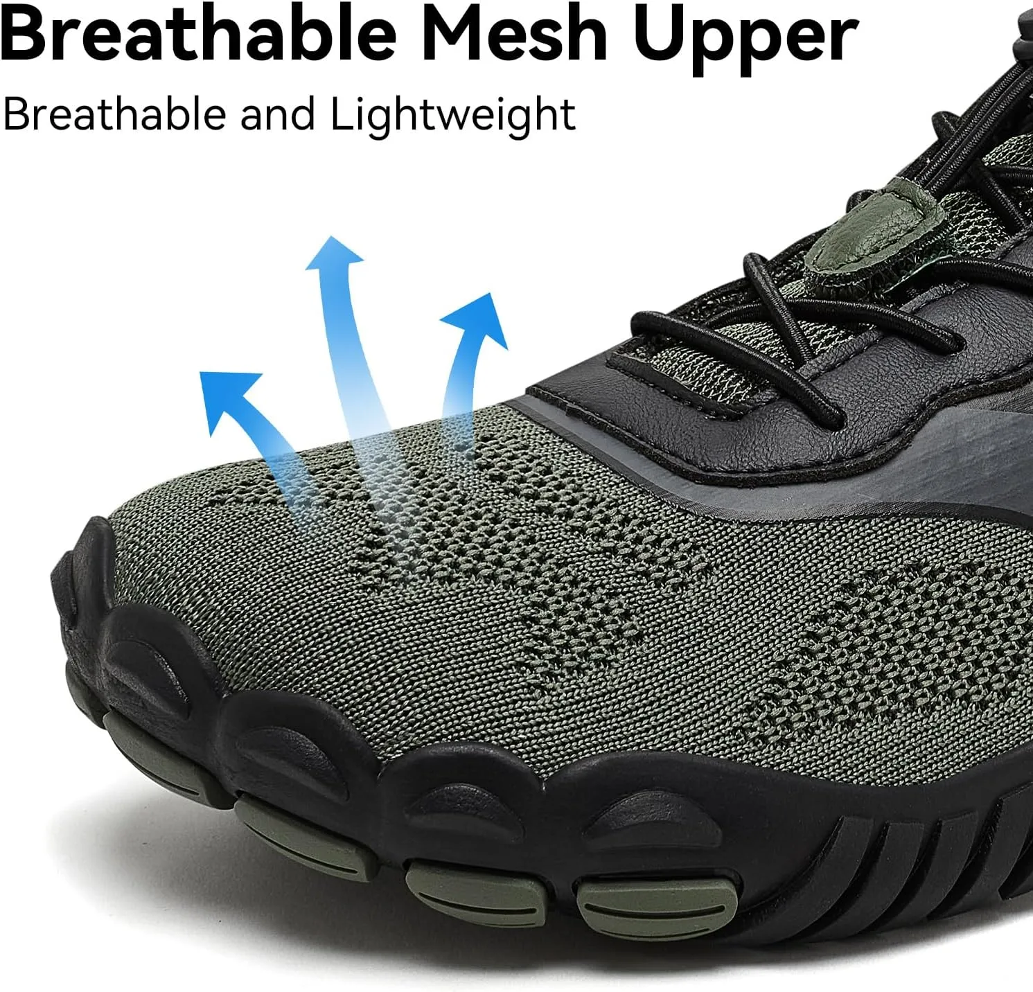 HOBIBEAR Barefoot Shoes for Men Women Wide Toe Box Zero Drop Cross-Training Minimalist Unisex