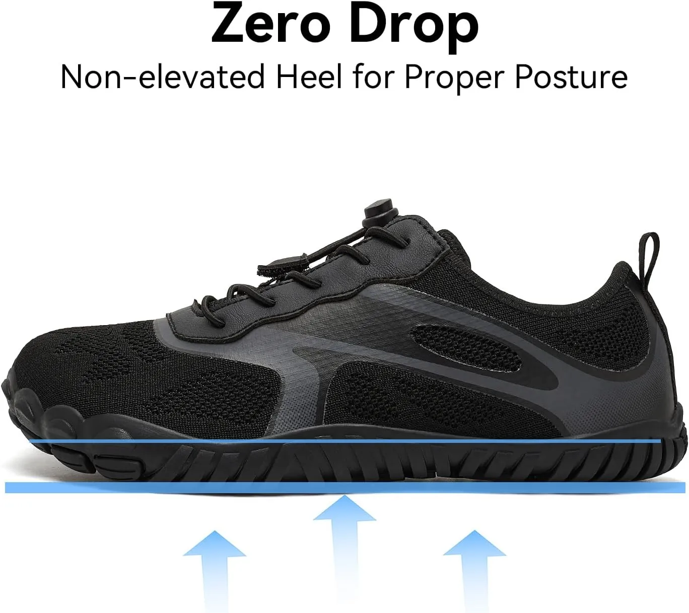 HOBIBEAR Barefoot Shoes for Men Women Wide Toe Box Zero Drop Cross-Training Minimalist Unisex
