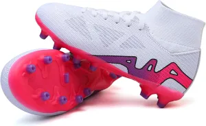 Kids Soccer Cleats Boys Girls Football Cleats Outdoor Indoor Soccer Shoes AG TF