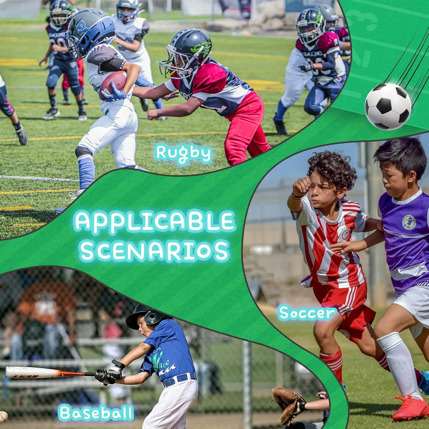 Kids Soccer Cleats Boys Girls Football Cleats Outdoor Indoor Soccer Shoes AG TF