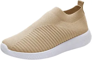 Low-Top Slip Ons Women's Fashion Sneakers Casual Walking Shoes Women Sports Women Casual Shoes Shoes Sneakers Waterproof Tennis Shoe White Loafers