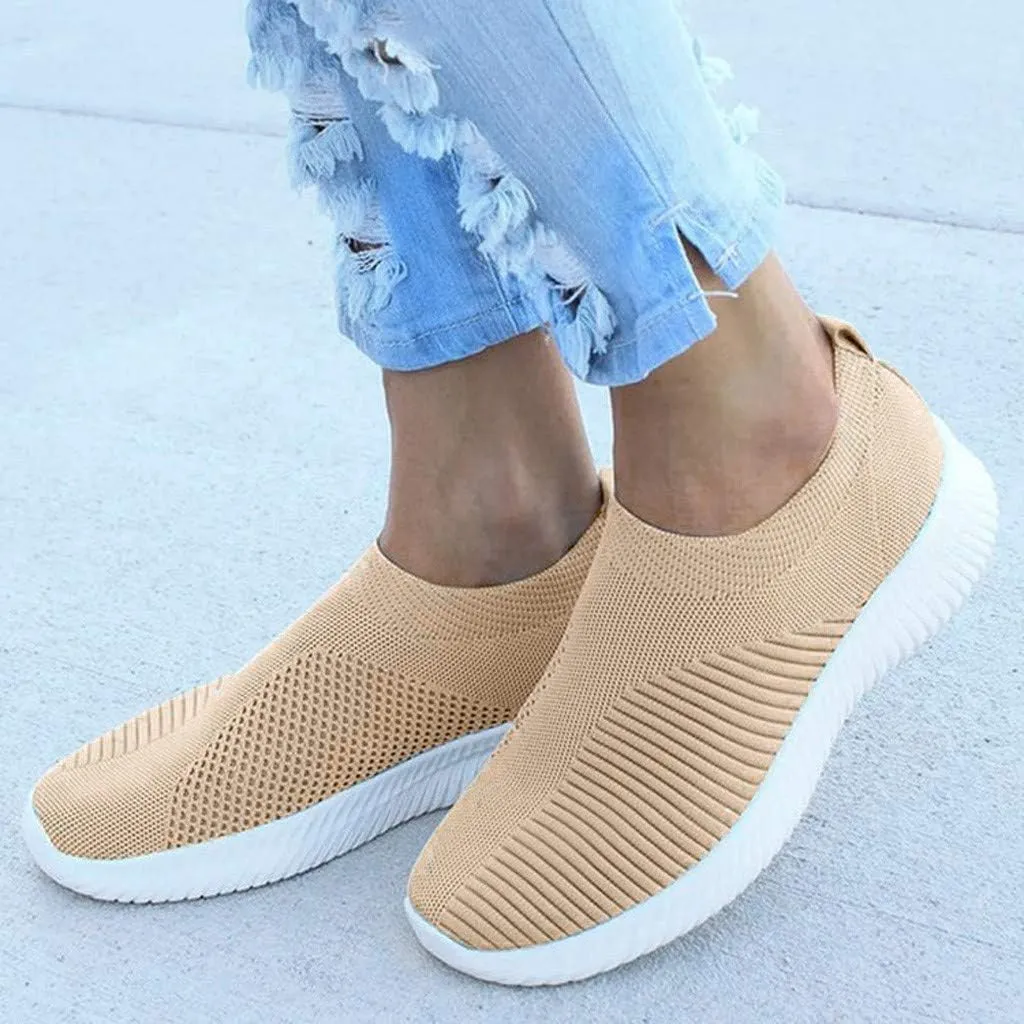 Low-Top Slip Ons Women's Fashion Sneakers Casual Walking Shoes Women Sports Women Casual Shoes Shoes Sneakers Waterproof Tennis Shoe White Loafers