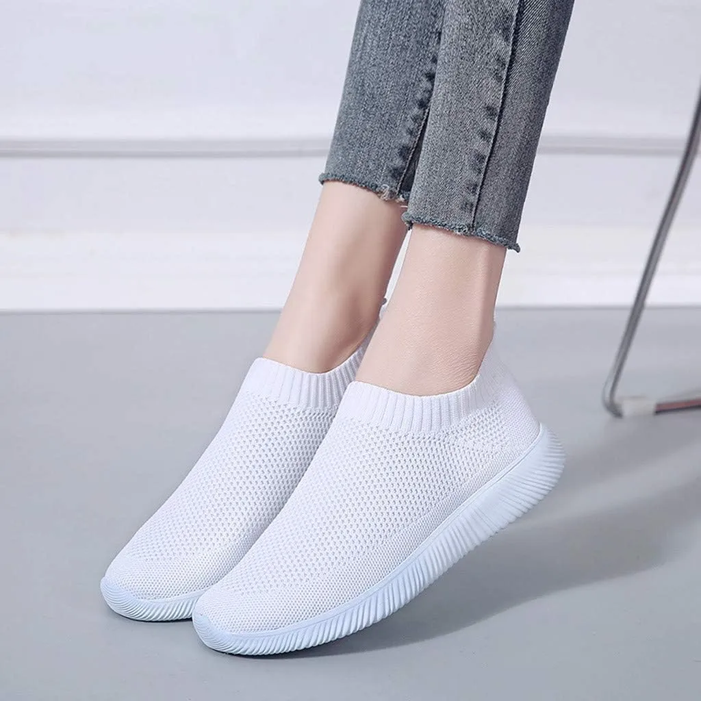 Low-Top Slip Ons Women's Fashion Sneakers Casual Womens Running Shoes Casual Casual Shoes Trendy Slip On Sneakers White Tennis Shoe Loafers Dress Shoe