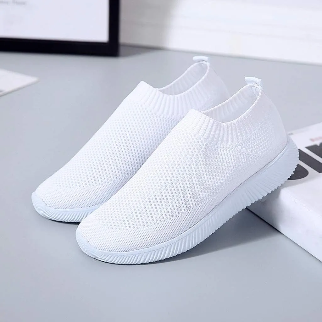 Low-Top Slip Ons Women's Fashion Sneakers Casual Womens Running Shoes Casual Casual Shoes Trendy Slip On Sneakers White Tennis Shoe Loafers Dress Shoe