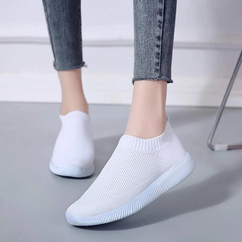 Low-Top Slip Ons Women's Fashion Sneakers Casual Womens Running Shoes Casual Casual Shoes Trendy Slip On Sneakers White Tennis Shoe Loafers Dress Shoe