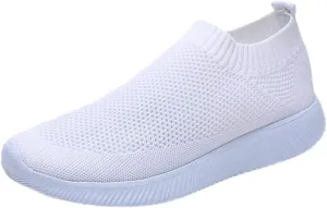 Low-Top Slip Ons Women's Fashion Sneakers Casual Womens Running Shoes Casual Casual Shoes Trendy Slip On Sneakers White Tennis Shoe Loafers Dress Shoe