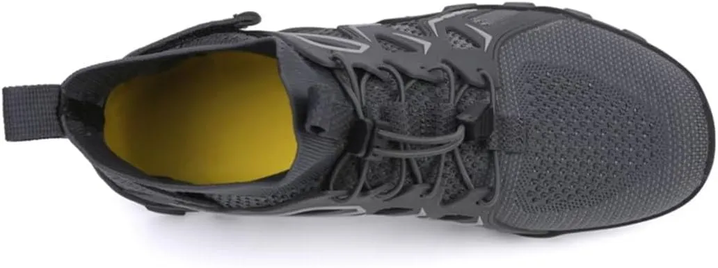 Men Hiking Shoes Mid-Top Hiking Shoes for Outdoor Trailing Trekking Camping Walking