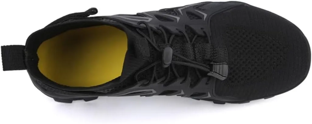 Men Hiking Shoes Mid-Top Hiking Shoes for Outdoor Trailing Trekking Camping Walking