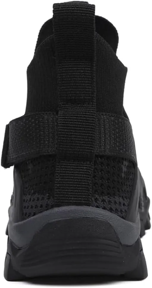 Men Hiking Shoes Mid-Top Hiking Shoes for Outdoor Trailing Trekking Camping Walking