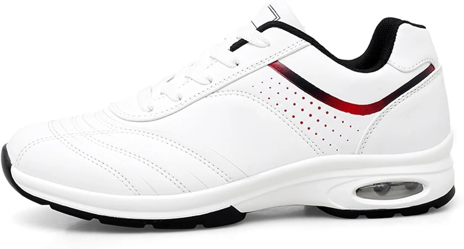 Men's Classic Casual Walking Shoes Breathable and Light Outdoor Comfy Walking Shoe Elastic Fly Woven Mesh Shoes