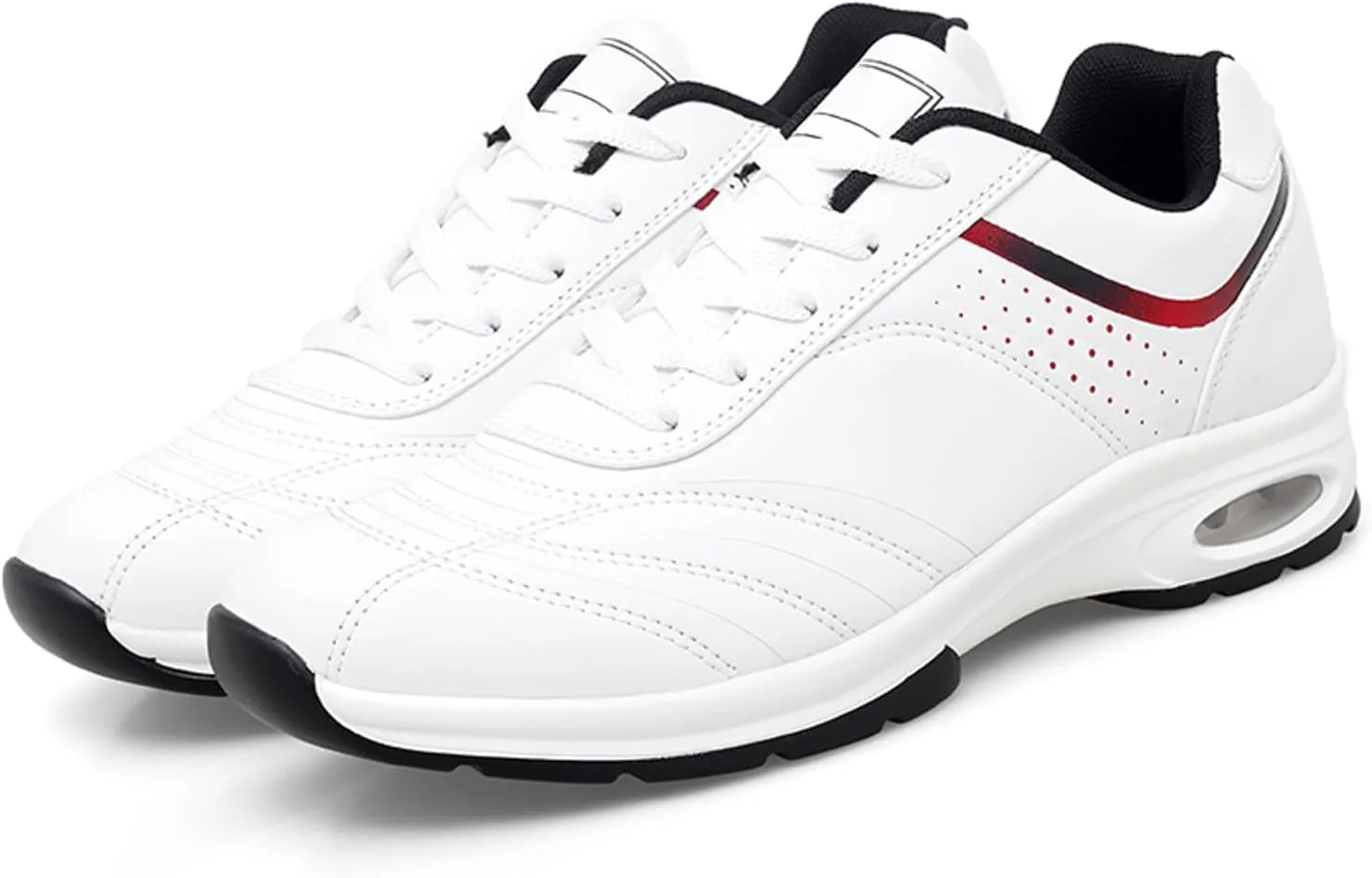 Men's Classic Casual Walking Shoes Breathable and Light Outdoor Comfy Walking Shoe Elastic Fly Woven Mesh Shoes