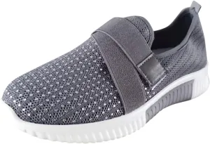 Mens Dress Shoes Mesh Breathable Casual Shoes Slip On Men Shoes Sneakers Women's Air Athletic Running Fashion Sport Slip On Tennis Shoe Loafers Dress Shoe