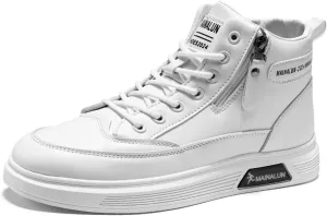 Men's Fashion Sneakers High Top Skate Shoes Stylish Casual Hip Hop Shoes