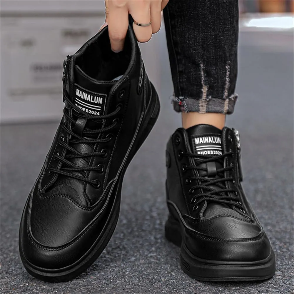 Men's Fashion Sneakers High Top Skate Shoes Stylish Casual Hip Hop Shoes