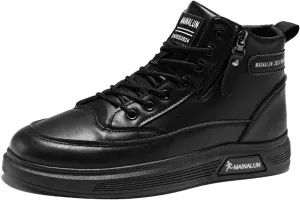 Men's Fashion Sneakers High Top Skate Shoes Stylish Casual Hip Hop Shoes