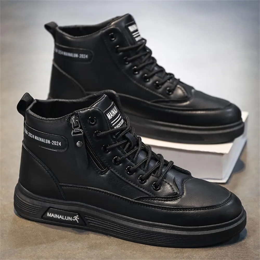 Men's Fashion Sneakers High Top Skate Shoes Stylish Casual Hip Hop Shoes