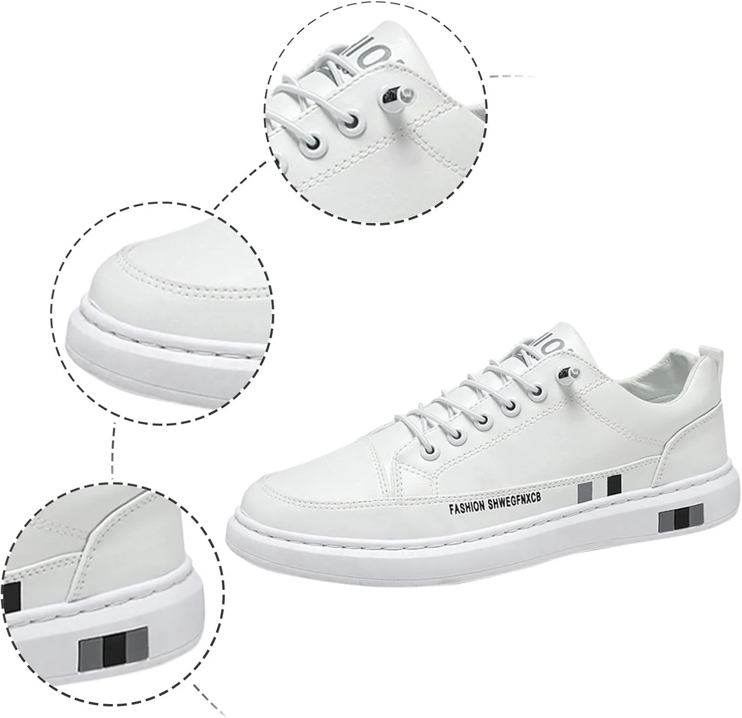 Men's Fashion Versatile Walking Shoes Breathable Casual Comfortable Walking Sneaker Business Formal Dress Shoes