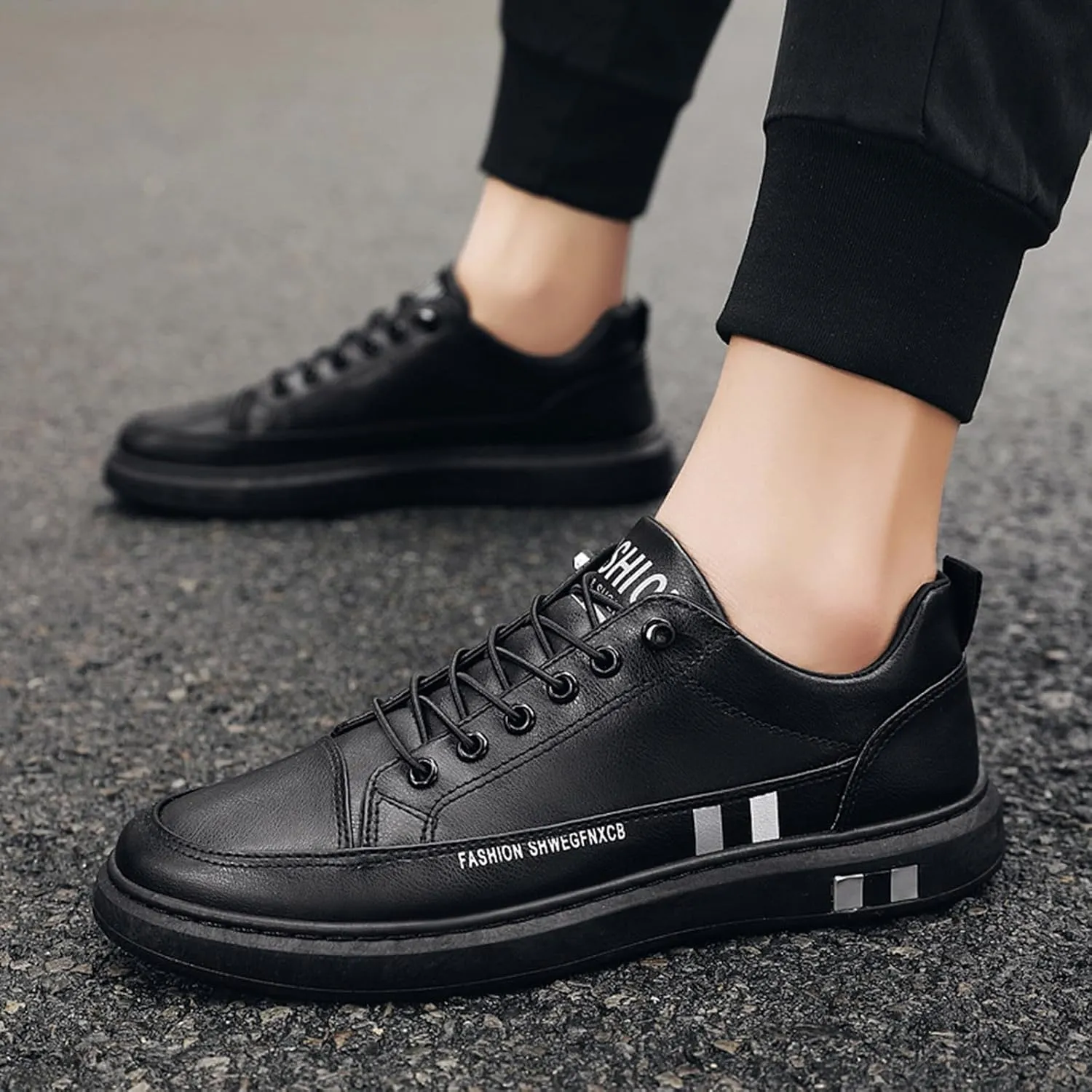 Men's Fashion Versatile Walking Shoes Breathable Casual Comfortable Walking Sneaker Business Formal Dress Shoes