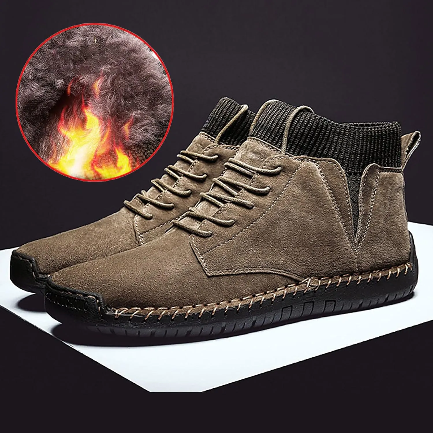 Men's Lace Up Memory Foam Sneakers Recovery Air Athletic Running Tennis Shoe Lightweight Diabetic Shoes for Men
