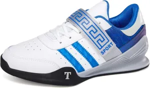 Men's Powerlifting Squat Shoes - Unisex Anti-Skid Breathable Gym Sneakers for Weightlifters, Gym Enthusiasts