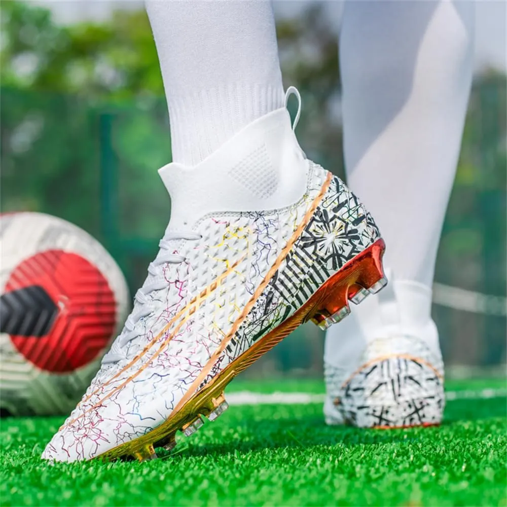 Men’s Soccer Boots Football Shoes Cleats Spike Shoes Sneaker Comfortable Adults Athletic Outdoor/Indoor/Competition/Training