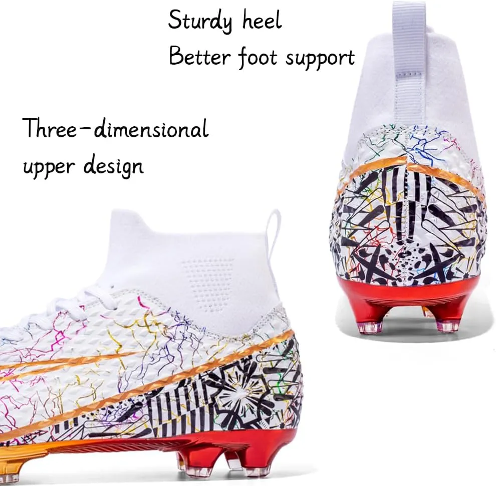 Men’s Soccer Boots Football Shoes Cleats Spike Shoes Sneaker Comfortable Adults Athletic Outdoor/Indoor/Competition/Training
