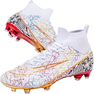 Men’s Soccer Boots Football Shoes Cleats Spike Shoes Sneaker Comfortable Adults Athletic Outdoor/Indoor/Competition/Training