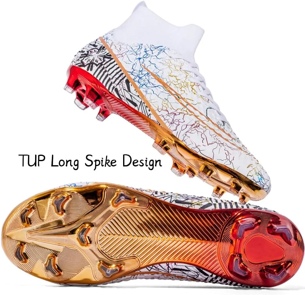 Men’s Soccer Boots Football Shoes Cleats Spike Shoes Sneaker Comfortable Adults Athletic Outdoor/Indoor/Competition/Training