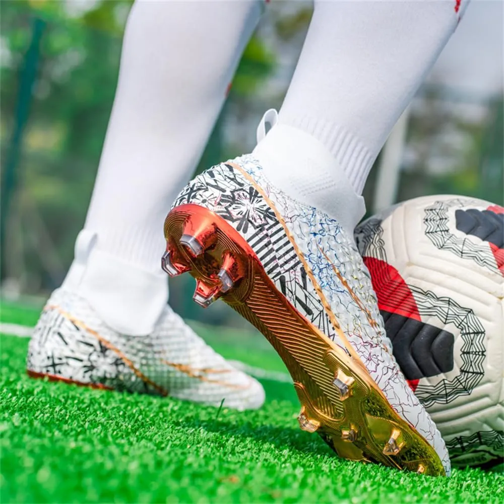 Men’s Soccer Boots Football Shoes Cleats Spike Shoes Sneaker Comfortable Adults Athletic Outdoor/Indoor/Competition/Training