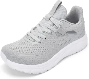 Men's Wide Toe Box Running and Walking Shoes, Athletic Gym Tennis Cross-Training Shoes for Wide Feet, Non-Slip Workout Sneakers with Wide Width Design
