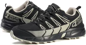 OL OUTJET LEGEND Men's Waterproof Hiking Shoes Lightweight Hiking Sneakers for Outdoor Walking Hiking Trailing