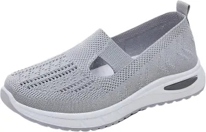 Orthopedic Shoes for Women Woven Orthopedic Running Shoes for Men Lightweight Casual Shoes Slip On Chunky Sneakers Red Tennis Shoe Loafers Shoe