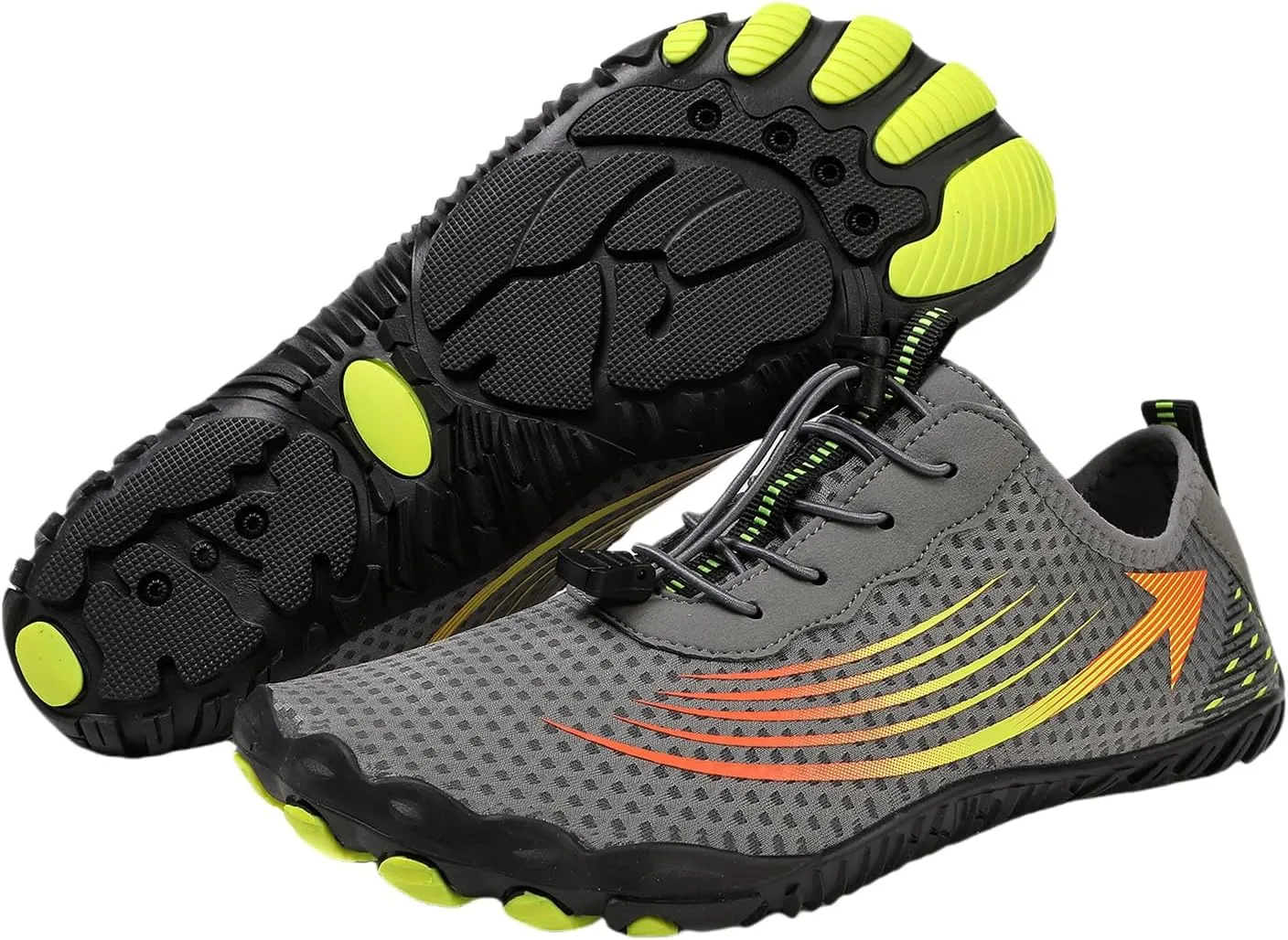 Orthotic Water Shoes with Arch Support for Women Wide Width Walking Barefoot Grounded Footwear for Women Men with Neuropathy Wide Toe Box Sneakers Diabetic Shoes Swim Beach Pool Shoe Unisex
