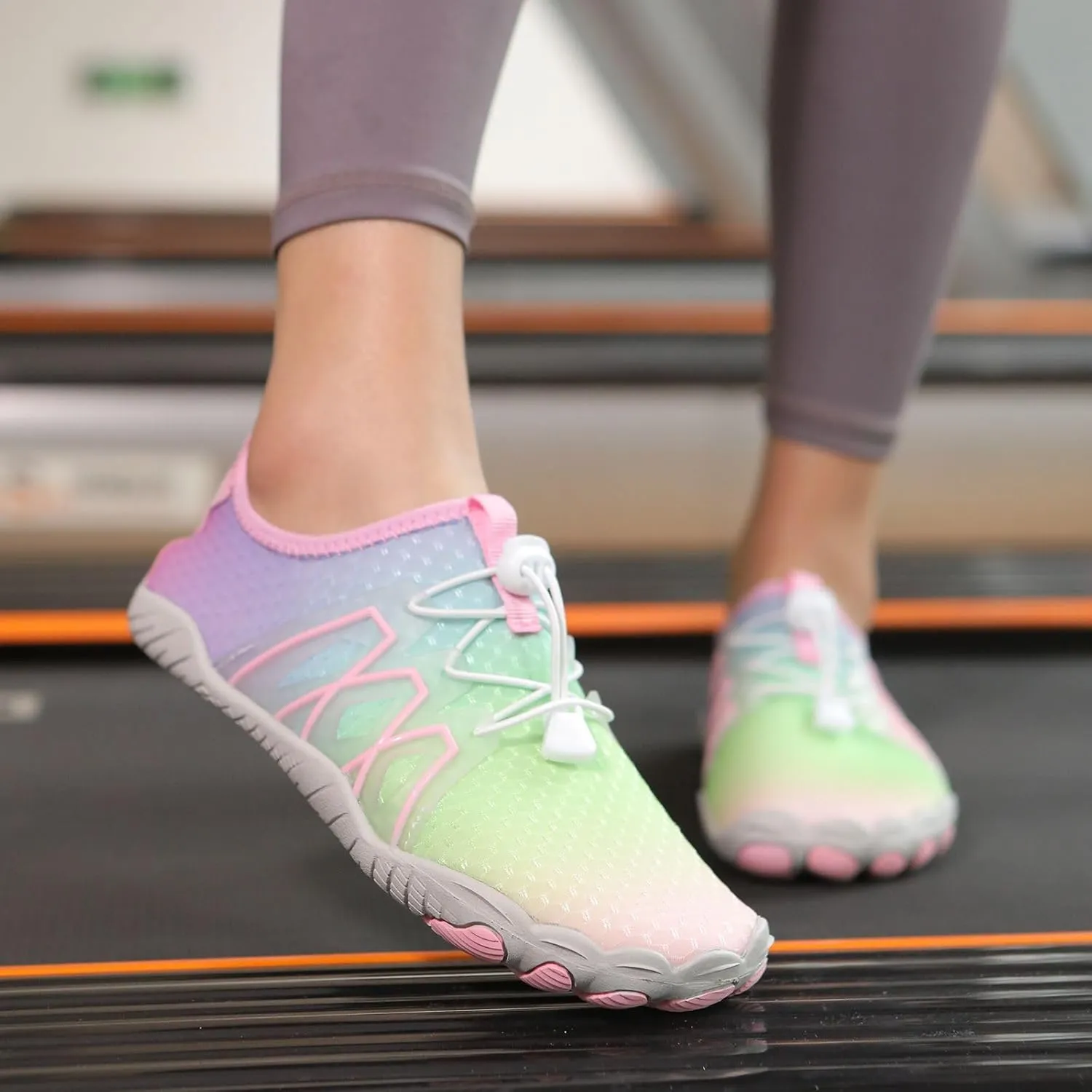 Pro Barefoot Shoes for Women,Healthy & Non-Slip Barefoot Shoes Breathable Quick Dry Lightweight Water Shoe Wide Toe Box Sneakers Surfing Waterproof Hiking Running Shoe