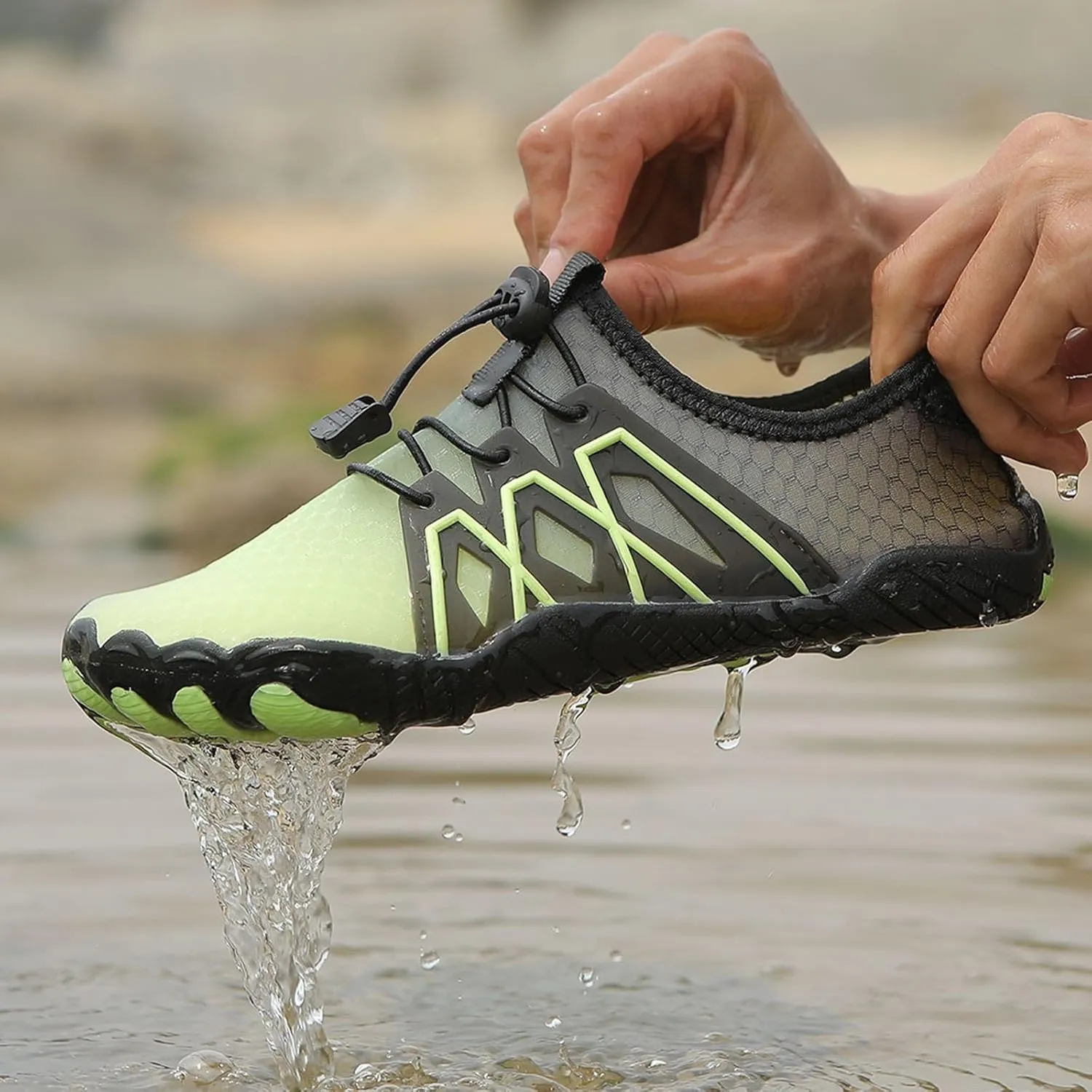 Pro Barefoot Shoes for Women,Healthy & Non-Slip Barefoot Shoes Breathable Quick Dry Lightweight Water Shoe Wide Toe Box Sneakers Surfing Waterproof Hiking Running Shoe