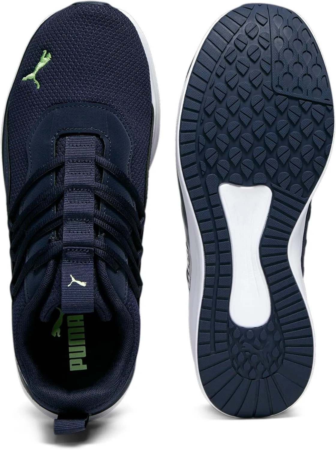 PUMA Men's Star Vital Refresh Cross Training Shoes, Whisper White-Peacoat, 4
