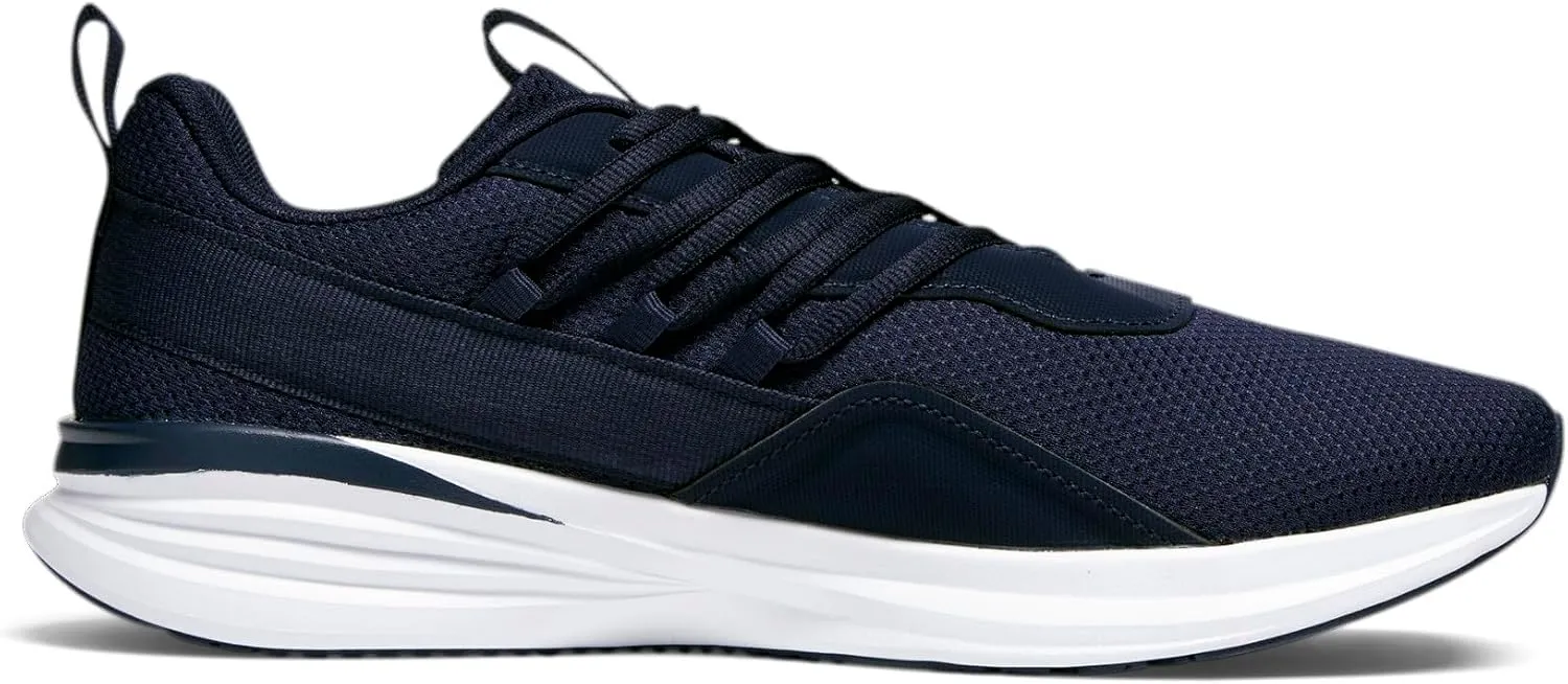 PUMA Men's Star Vital Refresh Cross Training Shoes, Whisper White-Peacoat, 4