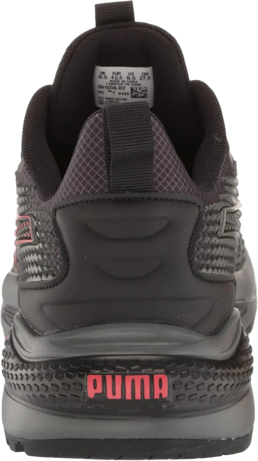 PUMA Men's Void Cross Training Shoes, for All Time Red-Black-White, 8.5